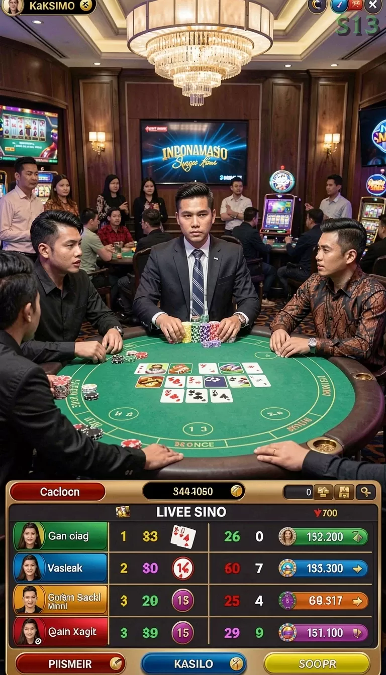 Cuplikan layar LAGU777 — pengaturan akun
